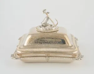 Entree Dish with Cover from the Hood Service, London, 1806 / 07. Creator: Paul Storr