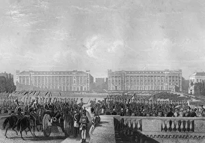 D J Pound Collection: The entry of the Allies intp Paris, 1815 (c1857). Artist: DJ Pound