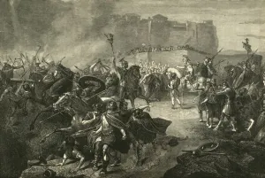 6th Century Prints: Entry of Belisarius into Rome, (536 AD), 1890. Creator: Unknown