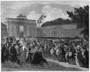Parade Prints: Entry of the French army into Berlin, 27th October 1806 (1882-1884)