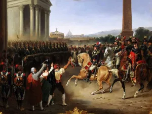Entry of the French Army in Rome, February 15, 1798, 1834