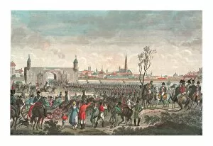 Vienna Gallery: Entry of the French into Vienna, 14 November 1805, (c1850). Artist: Francois Pigeot