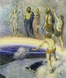 Valhalla Collection: Entry of the Gods into Valhalla, 1880