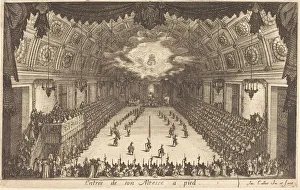 Entry Prints: Entry of His Highness on Foot, 1627. Creator: Jacques Callot