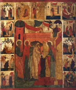 The Entry of the Most Holy Theotokos into the Temple, 16th century