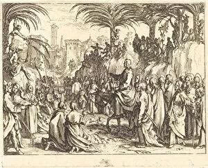 The Entry into Jerusalem, 1635. Creator: Jacques Callot