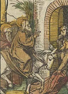 The Entry into Jerusalem, from Das Plenarium, 1517. Creator