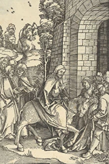 The Entry into Jerusalem, from Speculum passionis domini nostri Ihesu Christi, 1507