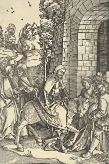 Ulrich Prints: The Entry into Jerusalem, from Speculum passionis domini nostri Ihesu Christi, 1507