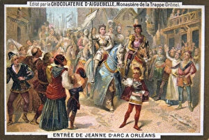 The Maid Of Orl Ans Gallery: Entry of Joan of Arc into Orleans, 1429, (19th century)