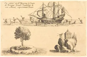 Entry of M. le Comte de Brionne, Grand Chamberlain of His Highness, Representing Jason