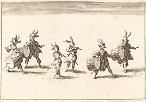 Drummers Prints: Entry of M. de Macey. Creator: Unknown