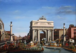 Battle Of Marengo Gallery: The Entry of Napoleon into Venice on the 29th of November 1807
