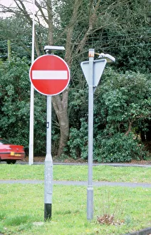Road Sign Prints: No Entry, Road sign