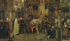 The Entry of Sten Sture the Elder into Stockholm, 1864. Creator: Georg von Rosen