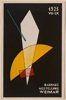 Moholy Nagy Prints: Entry ticket to Bauhaus exhibition