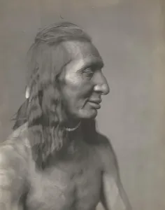 Apsaroke Prints: He Is Envied, 1908. Creator: Edward Sheriff Curtis