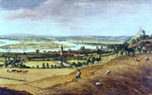 Early 17th Century Gallery: The Environs of London from Greenwich, c1620-1630