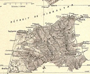 Straits Of Gibraltar Prints: Environs de Tanger; Afrique du nord, 1914. Creator: Unknown