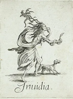 Envy, c1621. Creator: Jacques Callot