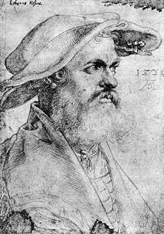 Wilhelm Waetzoldt Prints: Eobanus Hesse, 1526, (1936). Artist: Albrecht Durer