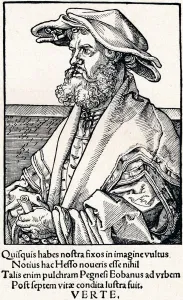 Eobanus Hesse, 1527 (1906). Artist: Albrecht Durer