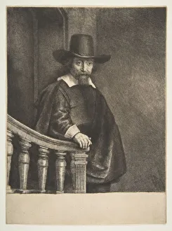 Ephraim Bueno, Jewish Physician, 1647. Creator: Rembrandt Harmensz van Rijn Ephraim Bueno, Jewish Physician, 1647. Creator: Rembrandt Harmensz van Rijn