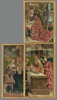 Lukes Gospel Prints: Epiphany Triptych, c1510-1540. Creator: Bernaert van Orley