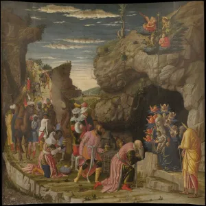 Epiphany (Trittico degli uffizi (Uffizi Tryptich), central panel), ca 1463-1464 Epiphany (Trittico degli uffizi (Uffizi Tryptich), central panel), ca 1463-1464