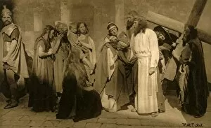 Mary Magdalene Collection: Episode on the Way of the Cross, 1922. Creator: Henry Traut