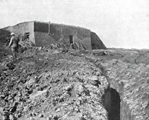 Defences Prints: Episodes de la bataille de Verdun; l'ouvrage de Thiaumont; l'ouvrageoccupe par nous