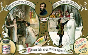 Episodes of the Life of Famous Painters: Michelangelo, (c1900) Episodes of the Life of Famous Painters: Michelangelo, (c1900)