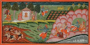 Khrishna Prints: Episodes in the Panchavati Forest