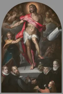 Epitaph of Goldsmith Nicolas Muller of Prague, 1593. Artist: Spranger, Bartholomeus (1546-1611)