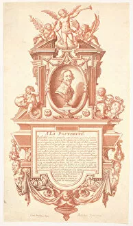 Callote Gallery: Epitaph and Portrait of Jacques Callot, 1635-36. Creator: Abraham Bosse