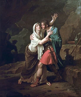 Eponine et Sabinus, 1802. Artist: Nicolas Andre Monsiau