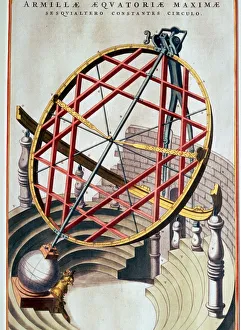 Brahe Gallery: The Equatorial Armillary of Tycho Brahe, 17th century