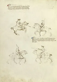 Manual Prints: Equestrian Combat with Lance and Sword; Fior di Battaglia