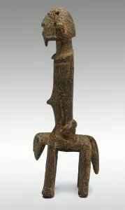 Equestrian Figure, Mali, 16th/19th century. Creator: Unknown Equestrian Figure, Mali, 16th/19th century. Creator: Unknown