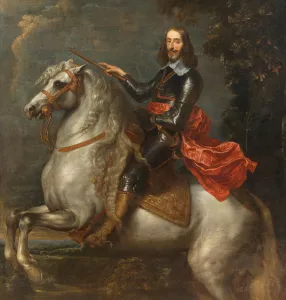 Sir Anthony Van Prints: Equestrian portrait of Archduke Leopold Wilhelm of Austria (1614-1662)