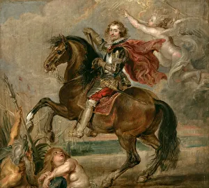 Buckingham Gallery: Equestrian Portrait of the Duke of Buckingham. Artist: Rubens, Pieter Paul (1577-1640)