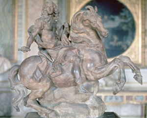 Images Dated 26th September 2006: Equestrian Statue of King Louis XIV, 1670. Artist: Gian Lorenzo Bernini