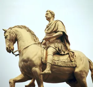 Equestrian Statue of King William III, 18th century. Artist: Peter Scheemakers