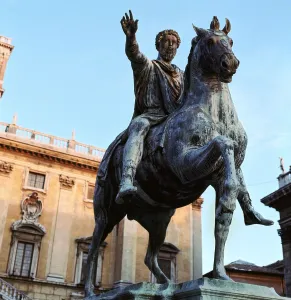 Marcus Annius Verus Prints: Equestrian statue of Marcus Aurelius, 2nd century