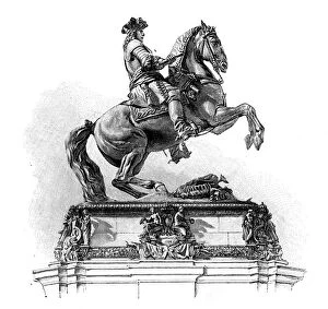Equestrian statue of Prince Eugene of Savoy, Vienna.Artist: Margaret Jacob