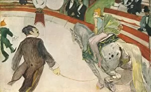 Henri De Toulouse Gallery: Equestrienne (At the Cirque Fernando), 1888, (1952). Creator: Henri de Toulouse-Lautrec