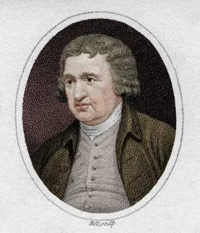 Charles Robert Gallery: Erasmus Darwin, English physician and naturalist, (c1819). Artist: Holl