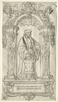 1497 98 1543 Prints: Erasmus of Rotterdam. Creator: Hans Holbein (German, 1497 / 98-1543)