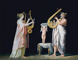 Canova Gallery: Erato and Pindar