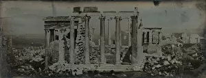 Joseph Philibert Girault De Prangey Gallery: Erechtheion, Athens, 1842. Creator: Joseph Philibert Girault De Prangey